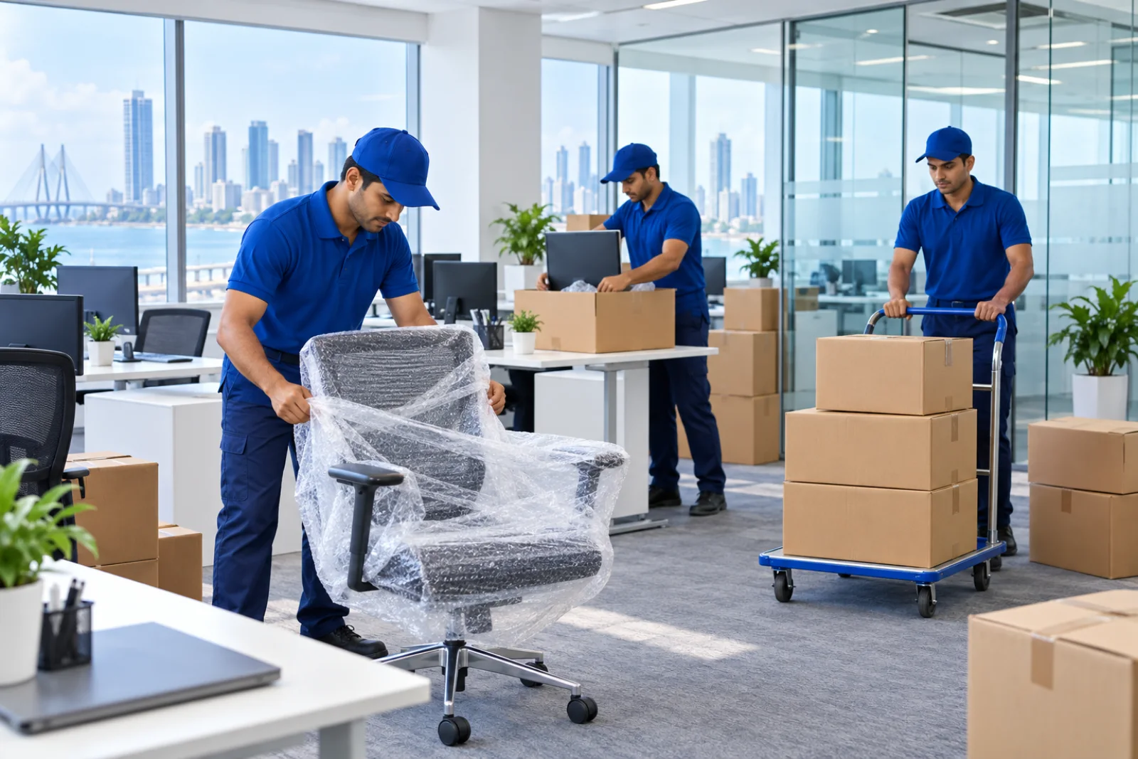 Exalted office relocation crew